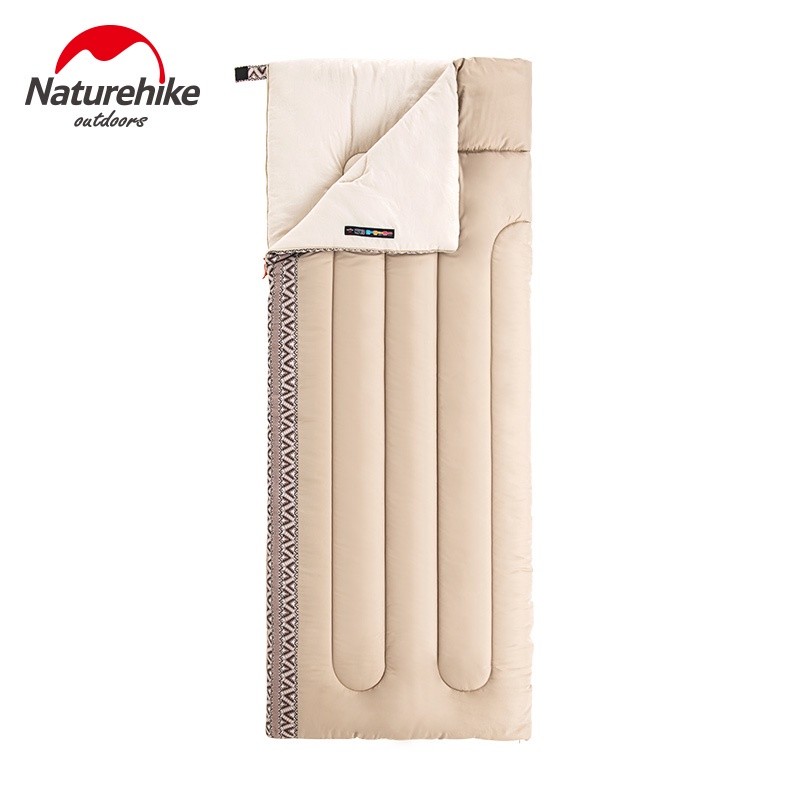Naturehike ถุงนอนผ้าฝ้าย น้าหนักเบา ซักทาความสะอาดได้ L150 สาหรับตั้งแคมป์กลางแจ้ง