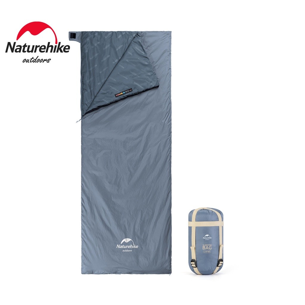 Naturehike ถุงนอนน้ำหนักเบาพกพาสะดวกสำหรับผู้ใหญ่ตั้งแคมป์กลางแจ้ง