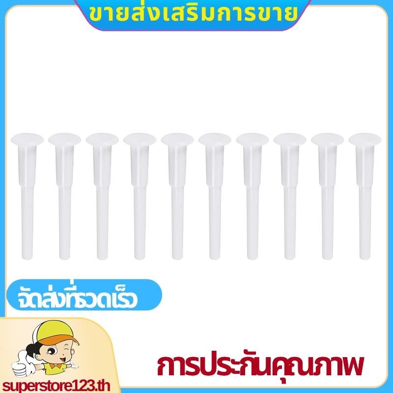 10x ฟิตเนสออกกาลังกายกีฬาโยคะ Ball Inflatable เตียงสระว่ายน้า Air Stopper Plug Pin สีขาว superstore123th