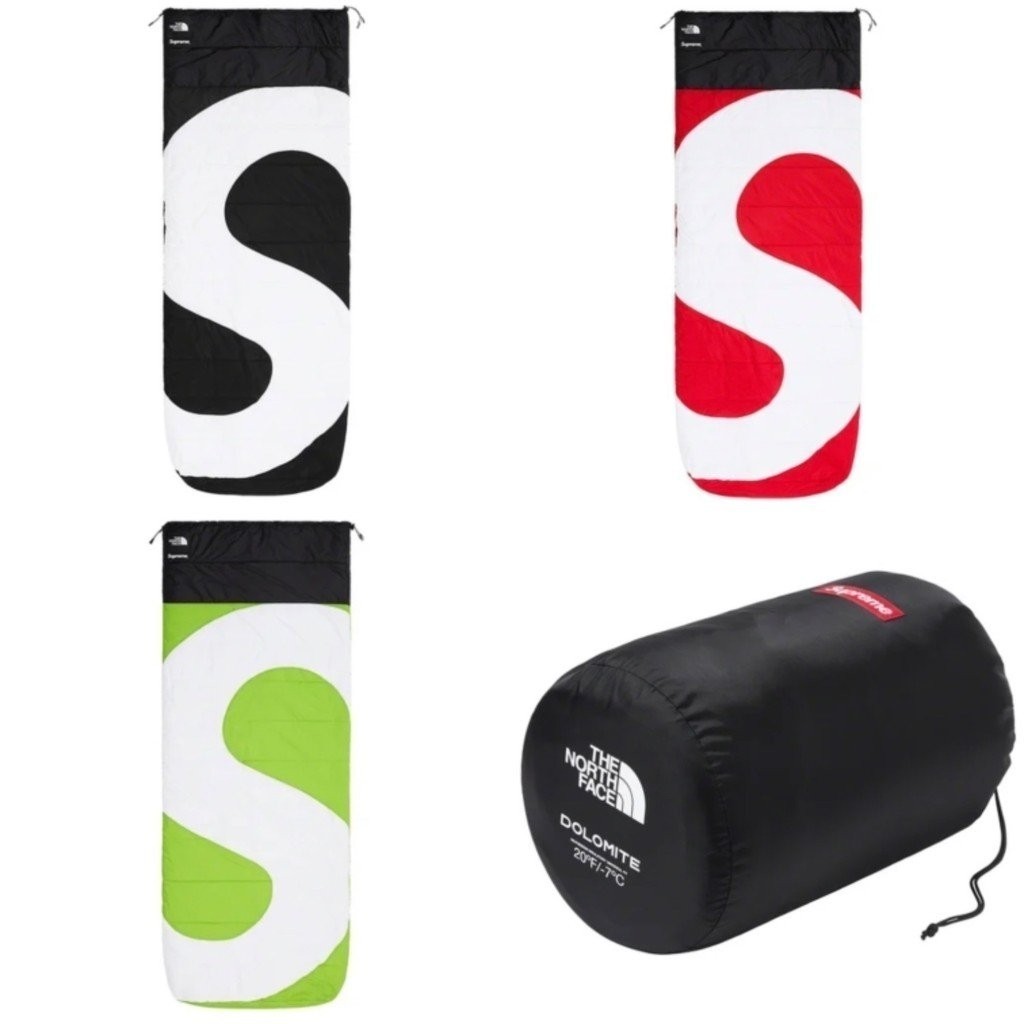 ขายด่วน SUPREME FW20 TNF S LOGO DOLOMITE SLEEPING BAG ถุงนอน