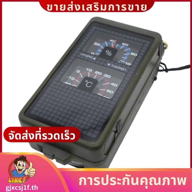 Survival เข็มทิศความแม่นยาสูง Professional โลหะ Sight เข็มทิศ Luminous สาหรับเดินป่ากลางแจ้งปีนเขา Exploring Geologygjxcsj1fth