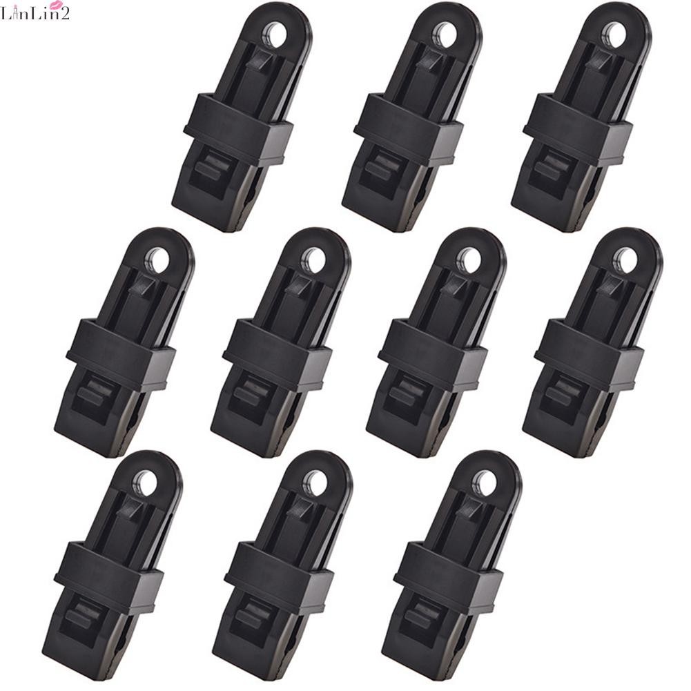 110PCS Tarp คลิปกันสาด Clamp Snap Hangers อยู่แน่นใน Place คลิปทันที