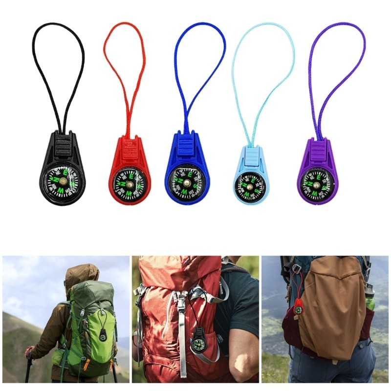Estone จี้ขนาดเล็กเข็มทิศ Mountaineering Compasses Pointer Navigation เครื่องมือกลางแจ้ง