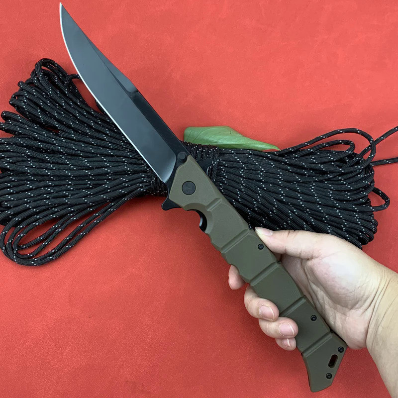 New Knife Types Cold Folding Knife 8Cr13Mov Steel Blade Outdoor Tactical Military Knives Utility Multipurpose Knife for