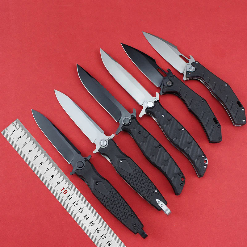 NEW Russian HOKC Knives Tactical Folding Knife D2 Steel Outdoor Camping Hunting Pocket Knives Survival EDC SelfDefense