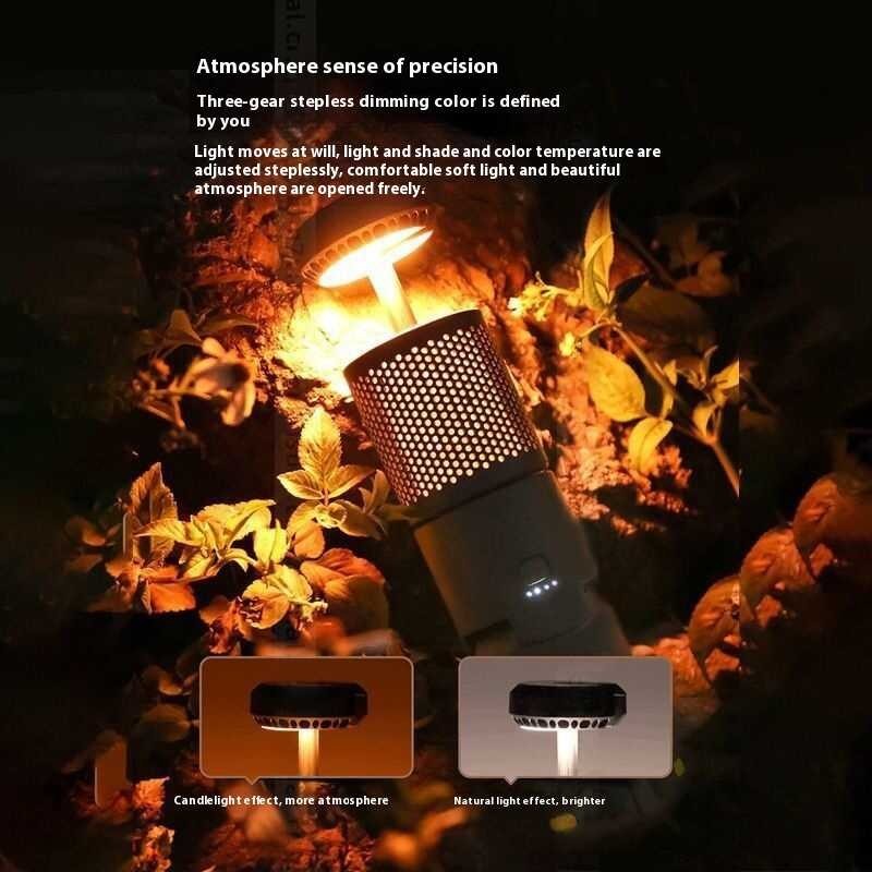 Camping Light Telescc 10000mAh Portable Lanterns LED Adventure Hiking Fishing Tents Campsite Ambian
