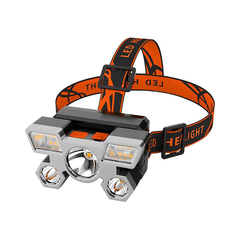 ไฟฉายคาดหัวไฟ LED แสงสว่างกว้าง ส่องไกล ลุยน้ำ ลุยฝน