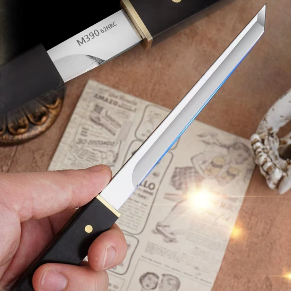 SD033 มีดปอกผลไม้ มีดพกพาแถมซอง มีดเล็ก มีดเดินป่า  มีดสแตนเลส มีดคมๆ