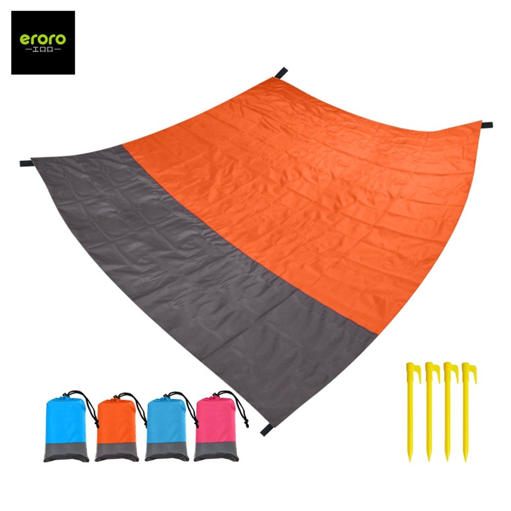 ERORO เสื่อชายหาด เสื่อปิคนิค กันน้ำได้ ขนาด200210cm