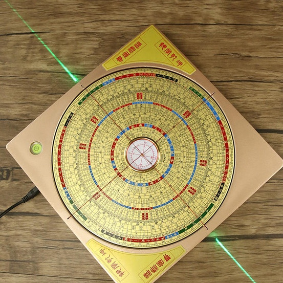 Feng Shui เข็มทิศ 8 นิ้ว Bakelite เลเซอร์อินฟราเรดความแม่นยำสูง