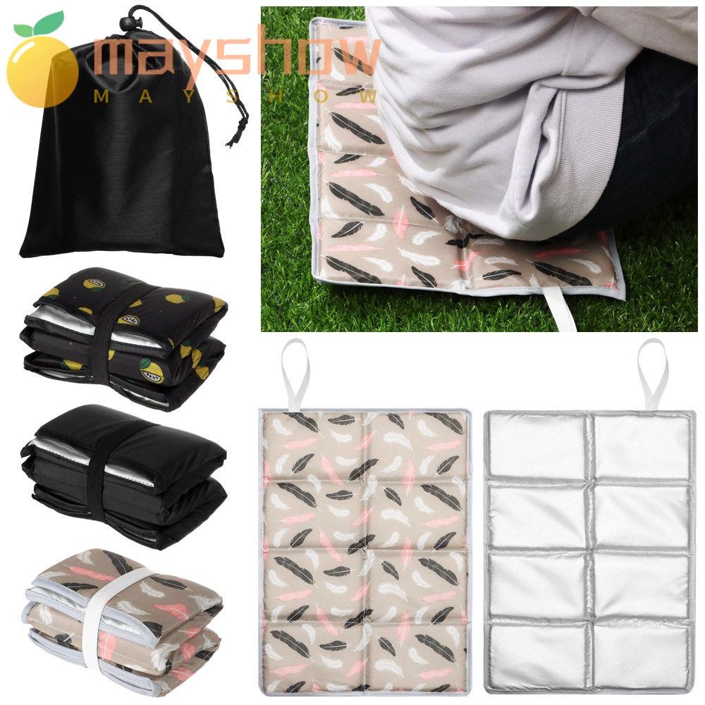 Mayshow เสื่อโฟม เบาะรองนั่ง พับได้ แบบพกพา สาหรับตั้งแคมป์ ใช้ในบ้าน