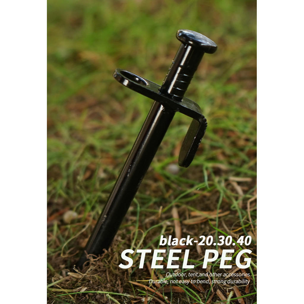 ตะปูกราวด์แข็งแรงและทนทานตะปูพื้นเต็นท์หลังคาฮาร์ดแวร์เหล็กหนาและยาวเล็บหิมะ