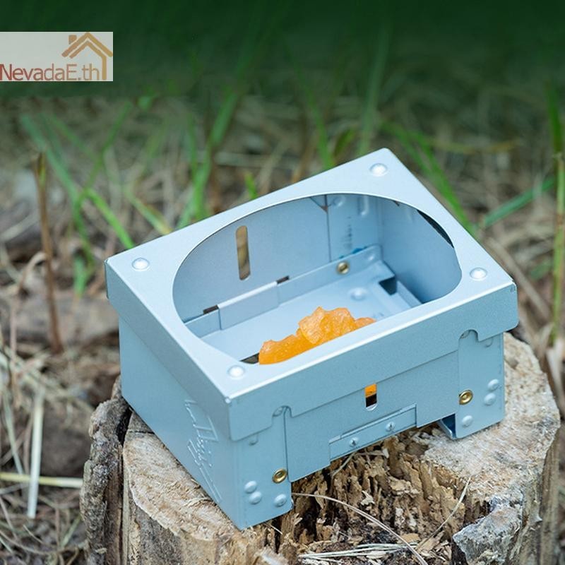 ND แบบพกพา พับ Cassette เตาSolid การใช้เตาปิคนิค และเครื่องทำความร้อนสำหรับ Outdoor Camping A