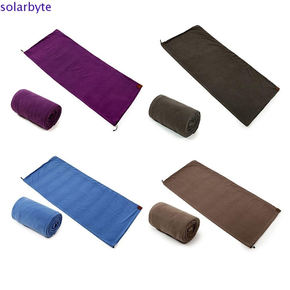 SOLARBYTE ถุงนอนท่องเที่ยวน้าหนักเบาแบกเป้เดินป่าผ้าห่มตั้งแคมป์กลางแจ้งแบบพกพาน้าหนักเบาพิเศษ