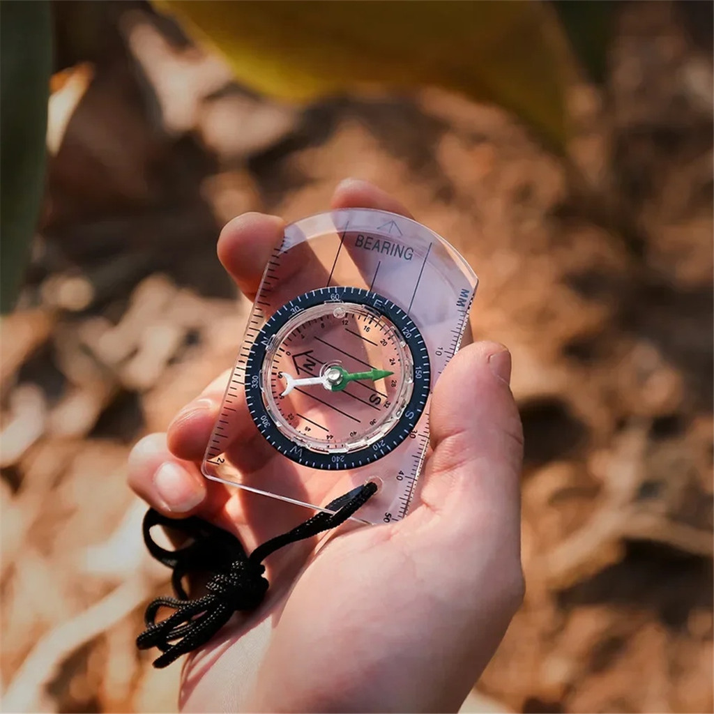 เข็มทิศกลางแจ้งกีฬาตั้งแคมป์เดินป่าเข็มทิศ Mountaineering Travel Professional Survival เข็มทิศ hzsxjdzath