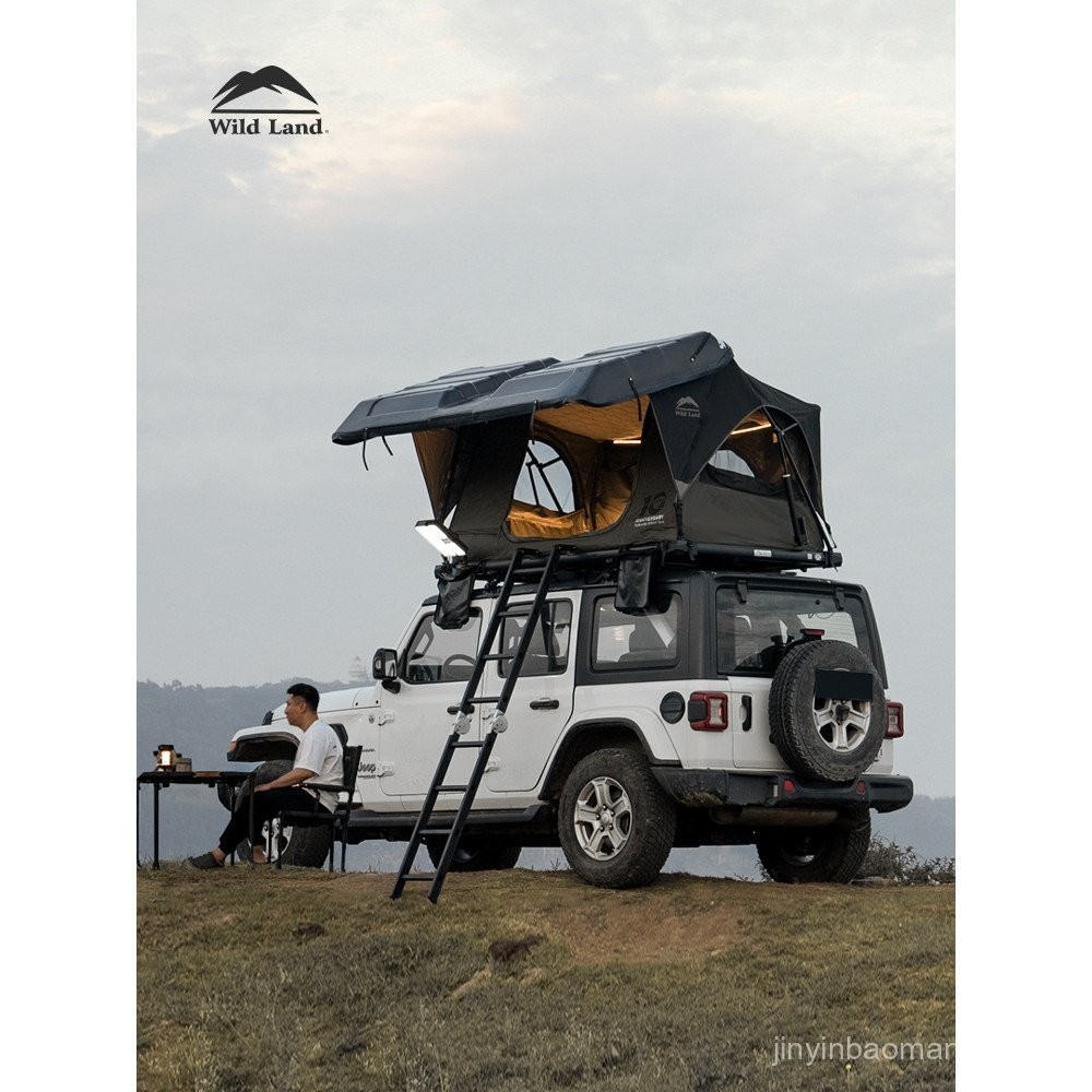 เต็นท์หลังคาอัตโนมัติแบบแข็ง Akiyama Noah สำหรับ Pajero Tank 300 Haval H59 Wrangler Prado