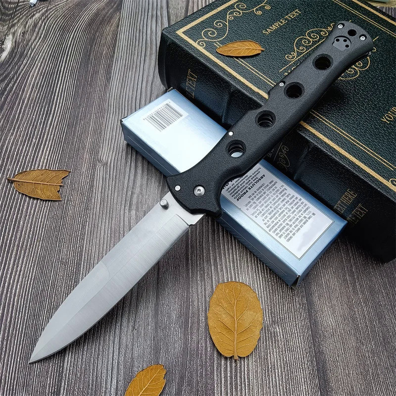 High Hardness 10ACXC Folding Knife 8Cr13Mov Blade Nylon Glass Fiber Handle Outdoor Tactical Hunting Survival EDC Camping