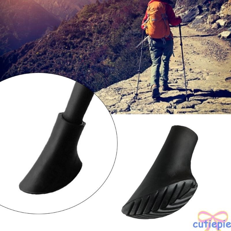Cutie Walking Hiking Stick Tip Protectors Trekking Poles Tip Replacement Feet Walking Stick Pad บัฟเฟอร์ติดตั้งง่าย