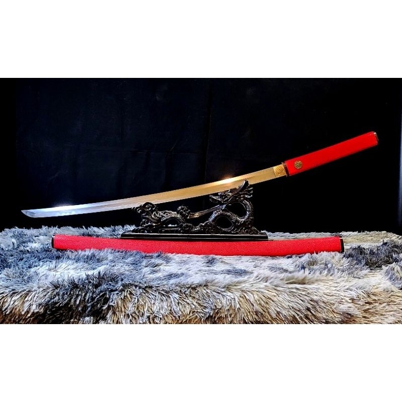 ดาบซามูไรแท้ ชิราซายะ โครงสร้าง Honsanmai สั่งทำพิเศษ เกรดพริเมี่ยม