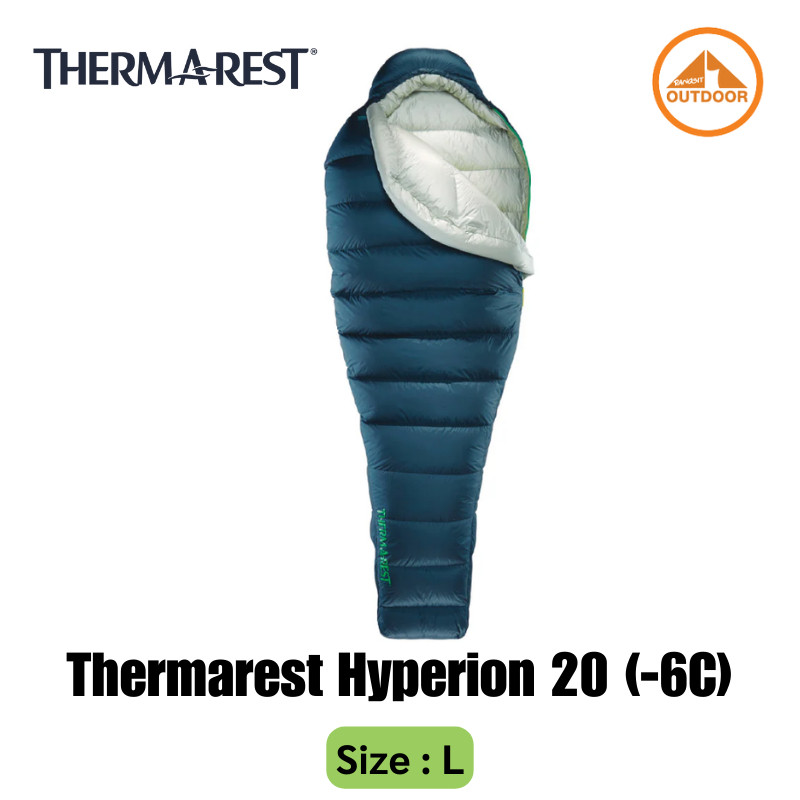 Thermarest Hyperion 20 6C Large ถุงนอนเดินป่าหรือเดินทางต่างประเทศ