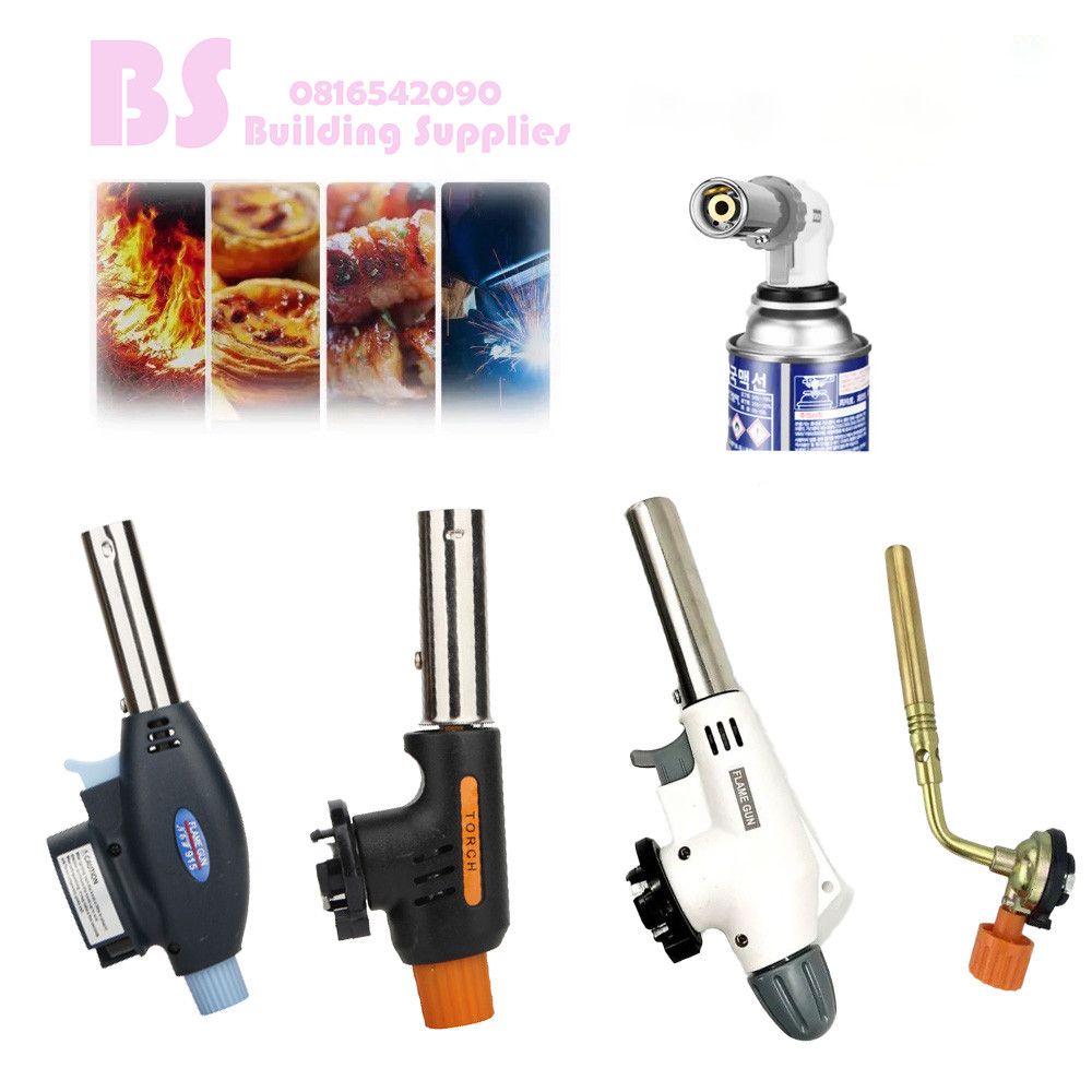 หัวพ่นแก๊ส หัวพ่นไฟ หัวพ่นแก๊ส เครื่องพ่นไฟทำอาหาร พร้อมส่ง