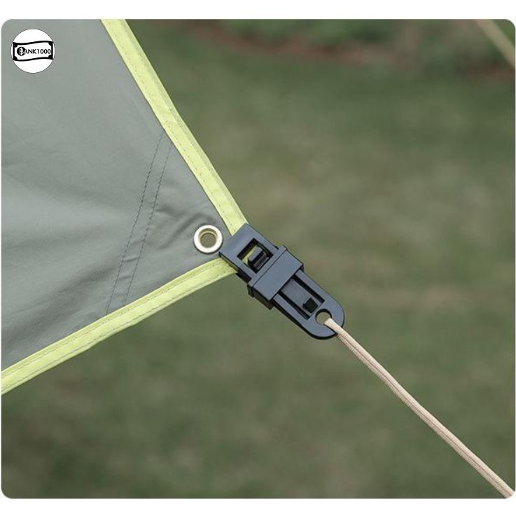 ตัวหนีบ คลิปหนีบ ฟลายชีท ทาร์ป เต็นท์ แบบไม่ต้องเจาะรู