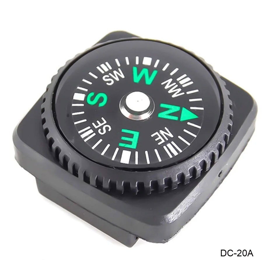 เข็มทิศขนาดเล็ก ใช้สำหรับใส่สายนาฬิกา ถักใส่เชือก Paracord รุ่น DC20A