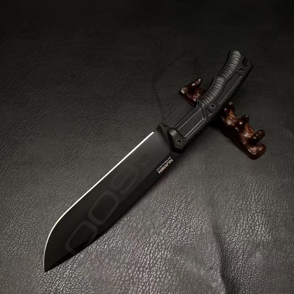 Extreme Force Gods มีดเดินป่า ใบมีดวัสดุ BHLER S600 เหล็ก 64HRC วัสดุจับ G10 วัสดุ BHLER S600 โลหะผสมเกรดอุ