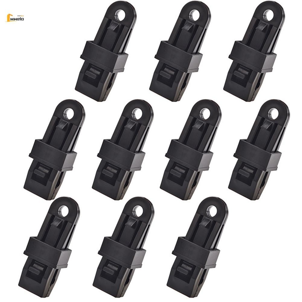 คลิปกันสาด Tarp 110PCS Clamp Snap Hangers ยึดมั่นคง ใช้งานได้ทันที