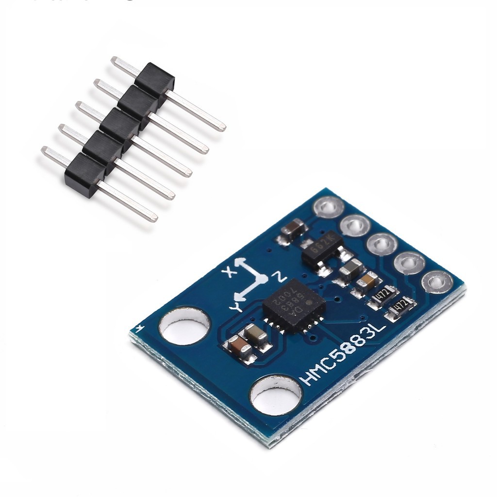 Gy273 QMC5883L เข็มทิศอิเล็กทรอนิกส์เข็มทิศโมดูลเซ็นเซอร์สนามแม่เหล็กสามแกน