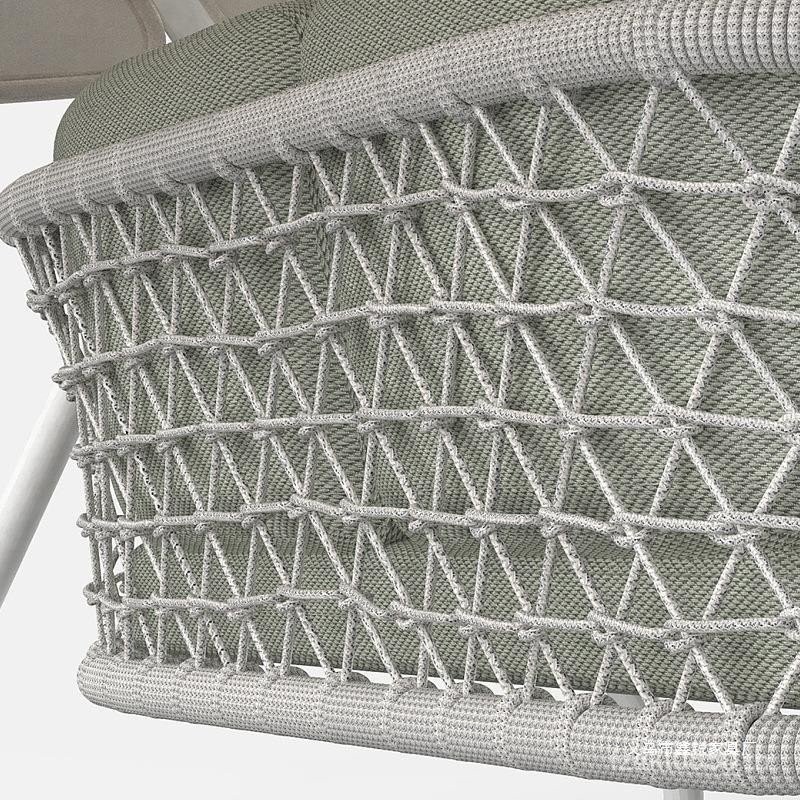 Swing Courtyard Villa ขนาดเล็ก คู่สามคน hammock อินฟลูเอนเซอร์ สวนกลางแจ้ง RT68