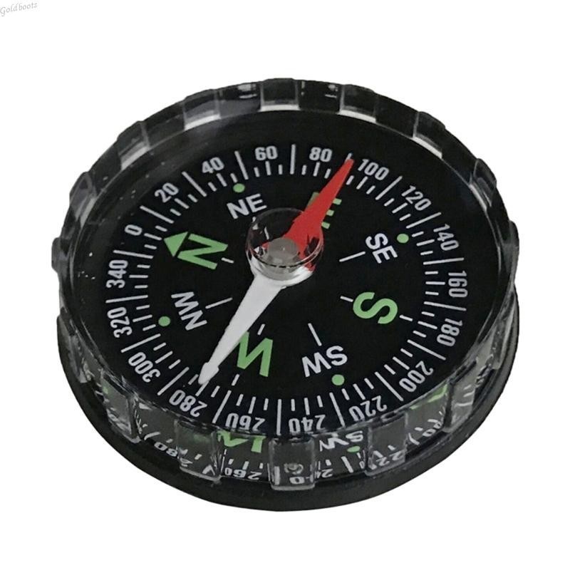 GB Clear Cover Survival Compasses Gifts for Hiking Pocket Compass Camping Outdoor Navigation Tools