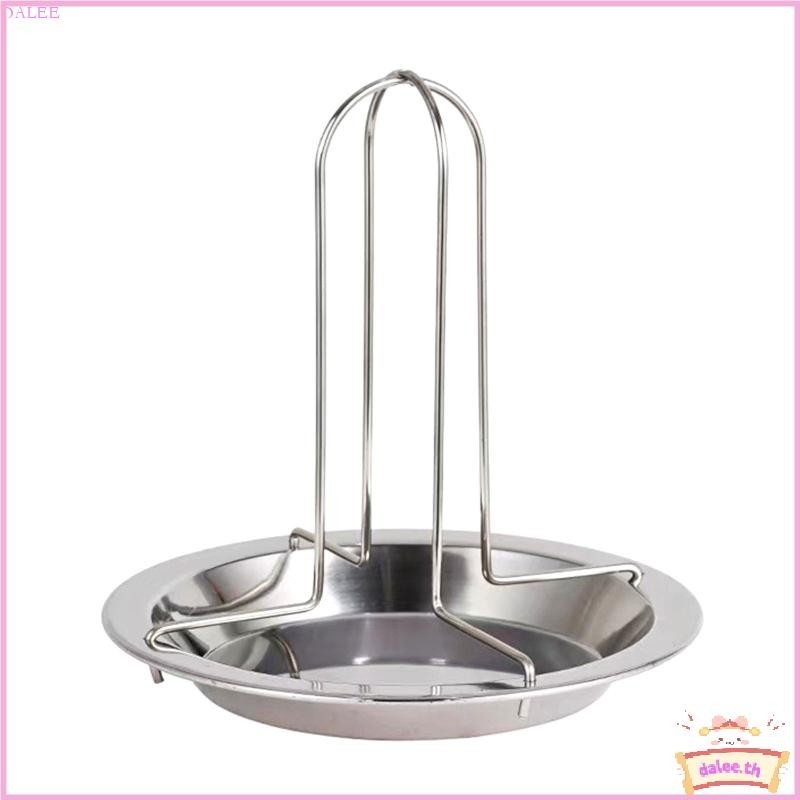 เครื่องคั่วไก่ชั้นวางไก่ย่างเครื่องมือบาร์บีคิววงเล็บที่ถอดออกได้พร้อมถาด