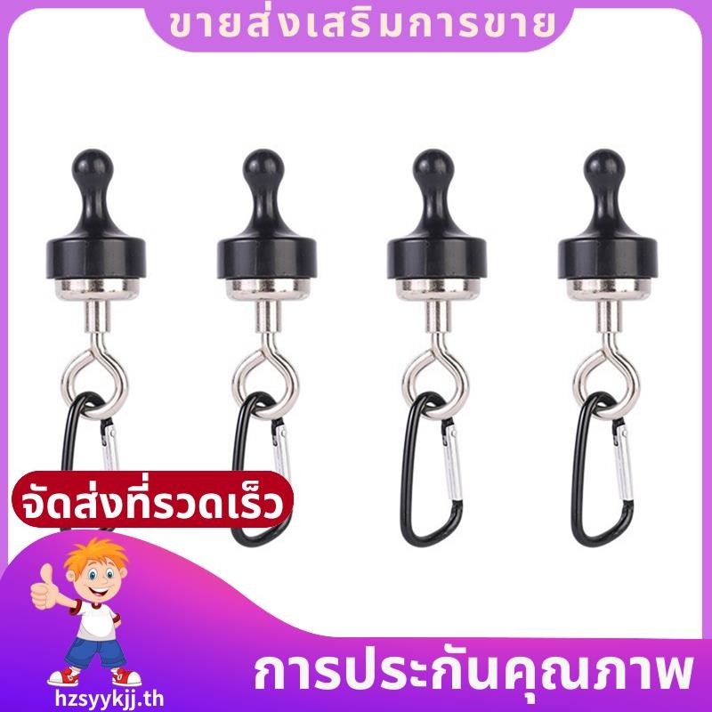 Camping เต็นท์แม่เหล็ก Canopy ตะขอแม่เหล็กสแตนเลส Carabiner สำหรับ Camping Cruise แขวน hzsyykjjth