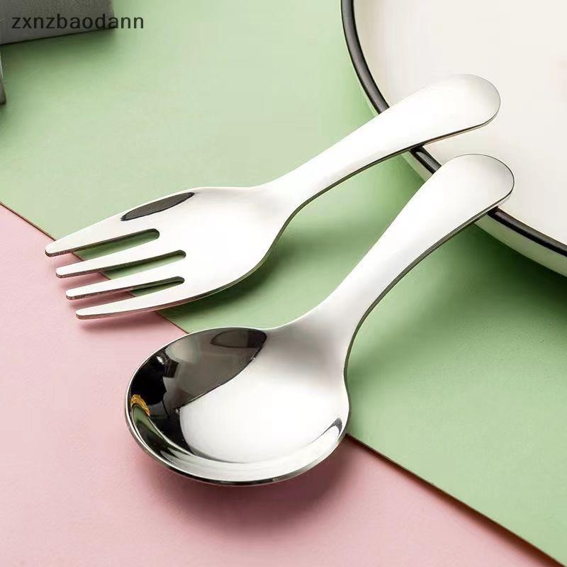 ZXN มินิแบบพกพาช้อนส้อมบนโต๊ะอาหารกลางแจ้งตั้งแคมป์ชุดช้อนส้อมสแตนเลสสาหรับอาหารกลางวันเดินป่าค่ายอุปกรณ์ทาอาหาร ไทย