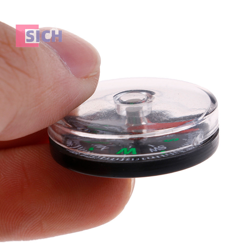 Sich 30mm Mini Compass Camping Hiking Outdoor Travel Navigation Wild Survival Tool ใหม ่