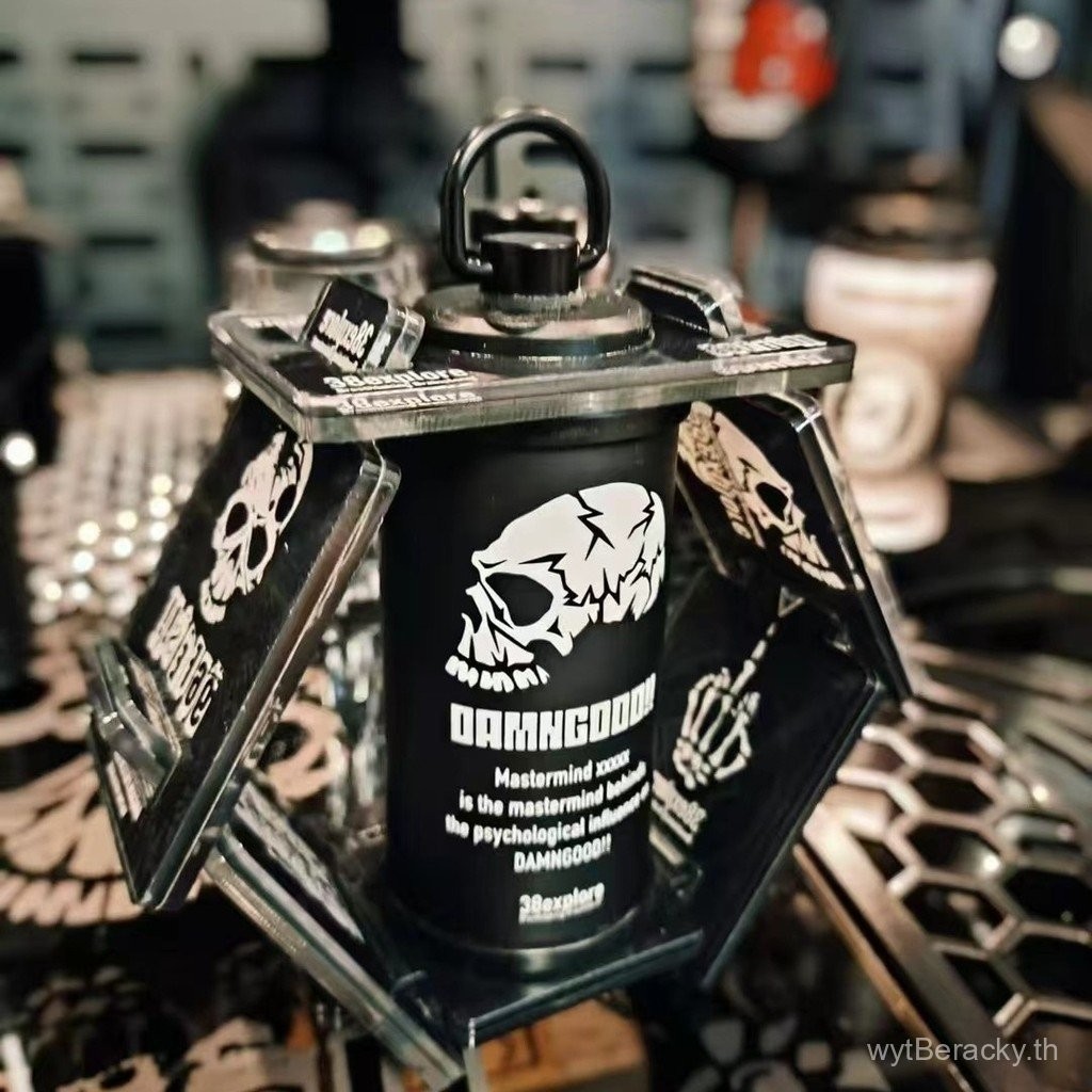 Damngood หัวล้อ DW โคมไฟตั้งแคมป์กลางแจ้ง38โคมไฟอะคริลิครุ่นจำกัดอะคริลิคปรับ38โคมไฟตกแต่งโคมไฟ