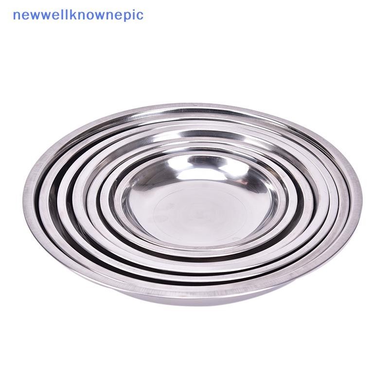 Newwellknownepic Camping รอบ 1426 ซม สแตนเลส สำหรับโต๊ะอาหาร และบรรจุอาหารค่ำ