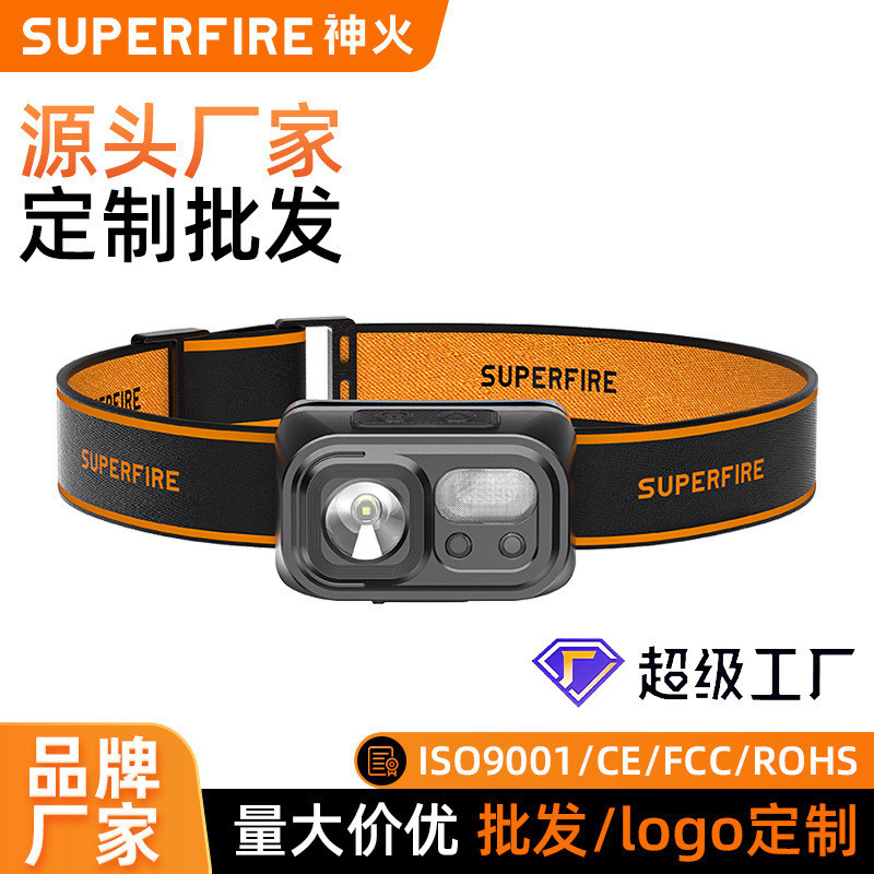 ข้ามพรมแดนนาแสงที่แข็งแกร่งระยะยาวไฟหน้าเหนี่ยวนายูเอสบีชาร์จไฟหน้าแบบพกพากลางแจ้งวิ่งกลางคืนแสงตกปลากลางคืนแสง