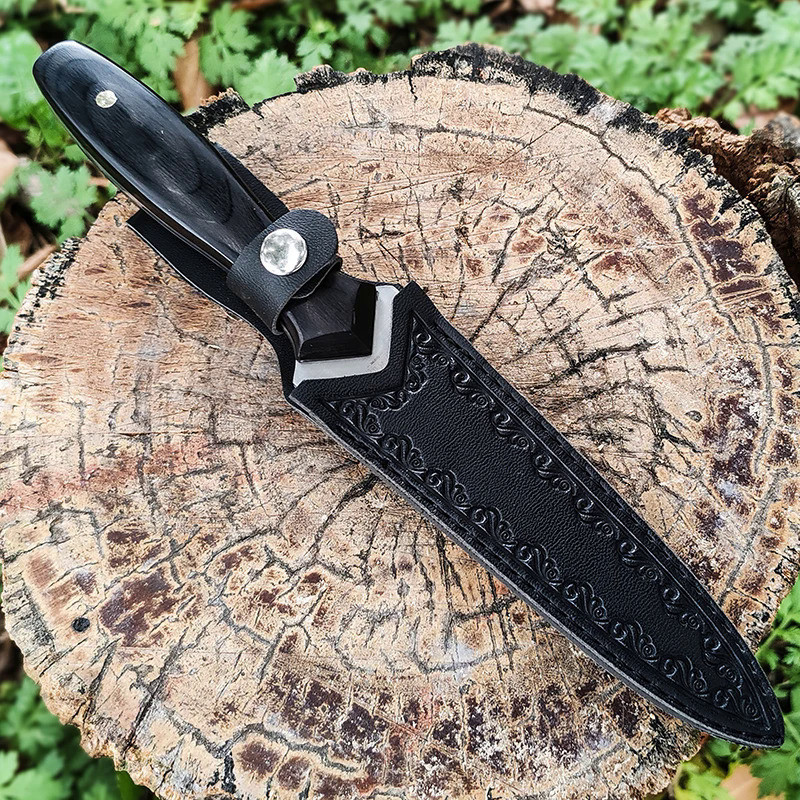 Outdoor fixed Knife Pocket Knife Portable Self Defense Survival Knives For Camping knife Kitchen meat fruit knife
