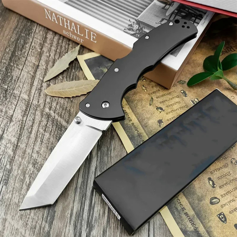 Tactical CODE Pocket Folding Knife D2 Tanto Blade T6 Aluminum Handle Outdoor Survival Knives Camping Hunting EDC Tool fo