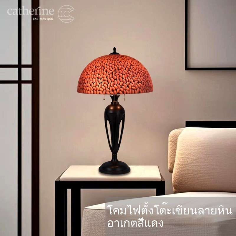 โรงแรม Caesareline สไตล์อเมริกันหรูหราเบาๆ ยุโรปย้อนยุค โต๊ะกาแฟข้างเตียงระดับไฮเอนด์สำหรับห้องนอนและห้องนั่งเล่น โคมไฟโ