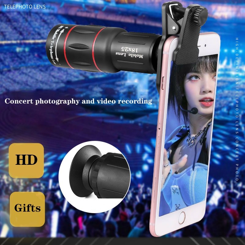 กล้องโทรทรรศน์ตาข้างเดียวซูมแบบพกพาการมองเ ใช้สาหรับล่าสัตว์ตั้งแคมป์ปีนเขาเดินป่าดูนกกล้องโทรทรรศน์คอนเสิร์ตความละเอีย