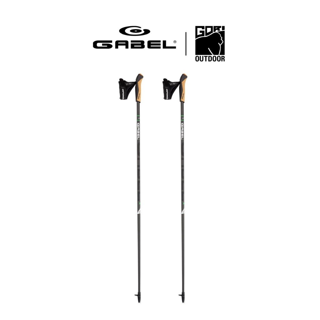 GABEL X5 BlackGreen ไม้เท้าเดินป่า คู่