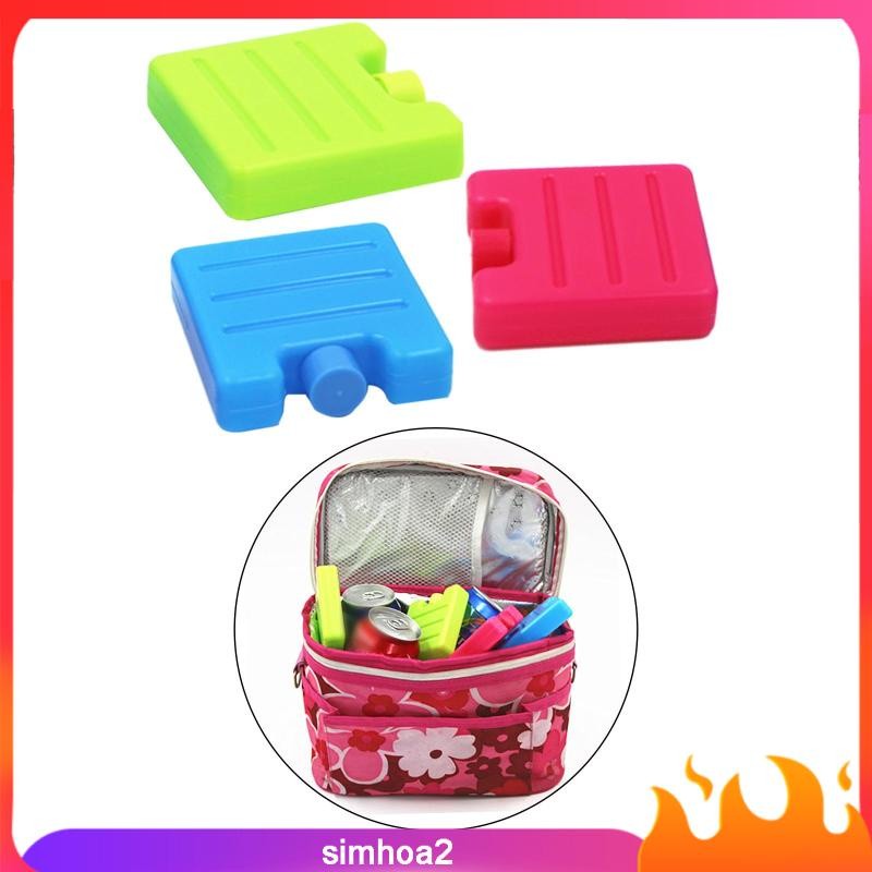 Simhoa2 กระเป๋าน้าแข็ง ขนาดเล็ก น้าหนักเบา ใช้ซ้าได้ สาหรับปิกนิก กลางแจ้ง