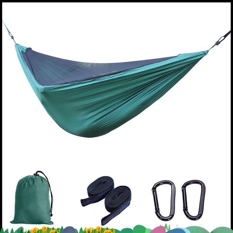 เต้นท์พักแรมอัตโนมัติพร้อมมุ้งกันยุงสำหรับเตียงสนาม ป้องกันยุงขณะตั้งแค้มป์กลางแจ้ง