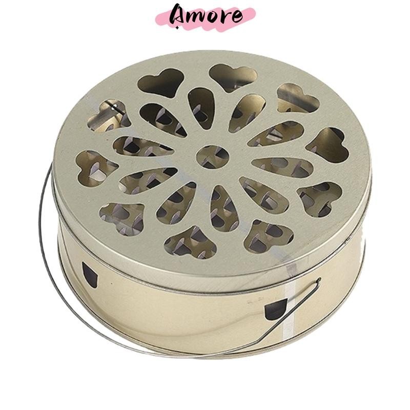 Amore กล่องถาดเติมแมลง ใช้ซ้ำได้มีที่จับ ทนความร้อน สาหรับปิกนิกหรือในสวนหลังบ้าน