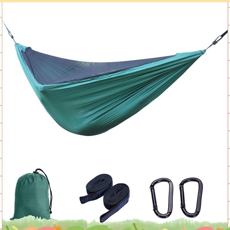 มุ้งยืดหยุ่นสำหรับเต็นท์camp เปิดใช้งานง่าย กันยุงสำหรับเปลญวนตั้งแคมป์กลางแจ้ง