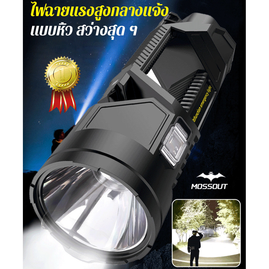ไฟฉายแบบชาร์จไฟพลังงานแสงอาทิตย์แบบพกพา