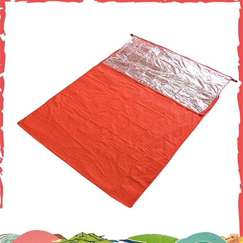ถุงนอนฉุกเฉินสำรอง ดีไซน์กันความร้อน สำหรับตั้งแคมป์และเดินป่า